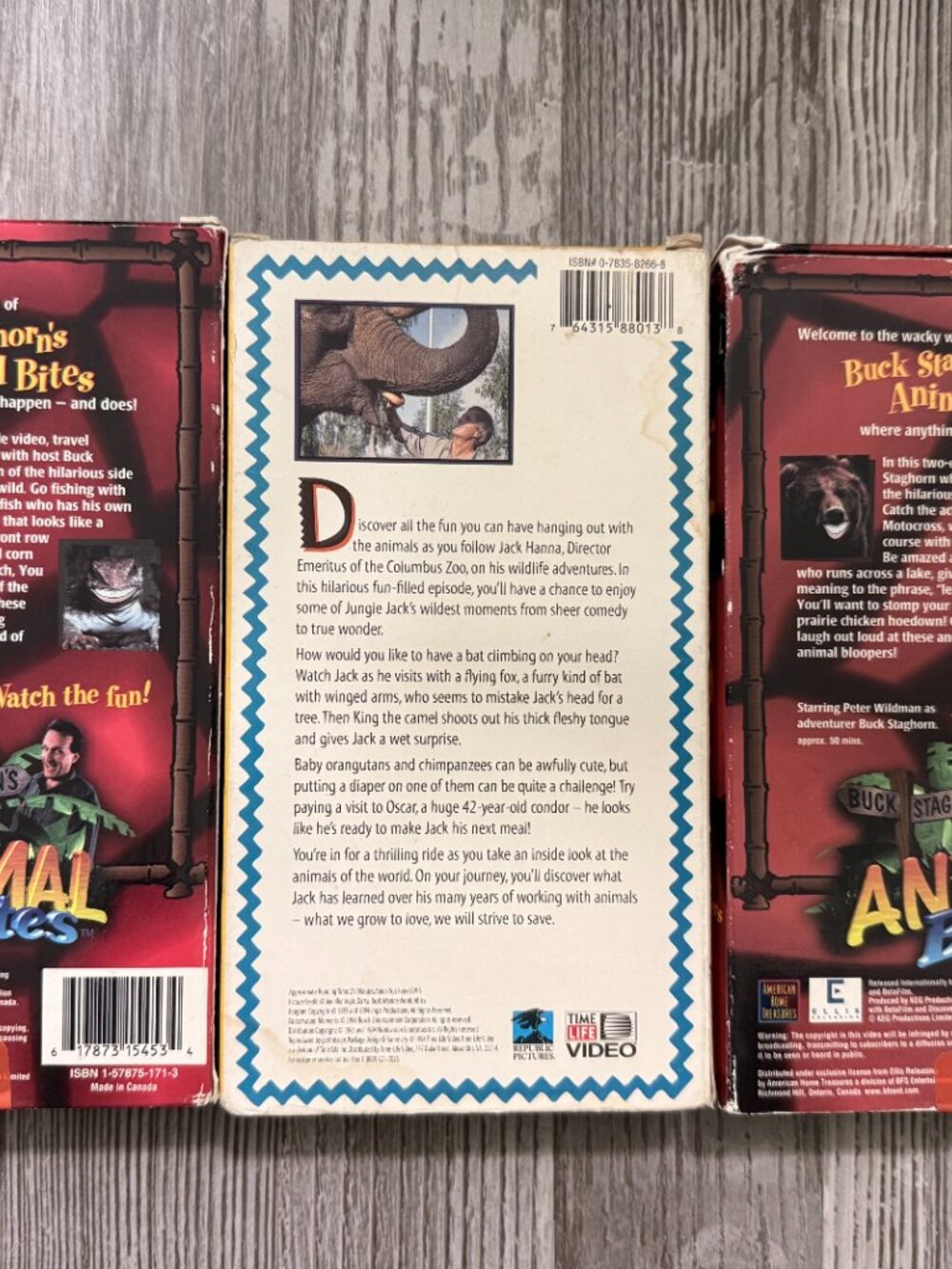 Vintage Animal VHS Lot | Animal Bites & Animal Bloopers | Wildlife Comedy - Picture 3 of 4